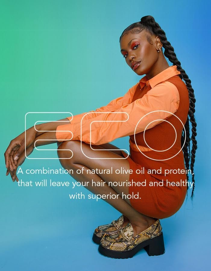 Eco Style Gel Olive Oil Styling - Adds Shine and Tames Split Ends - Image 5