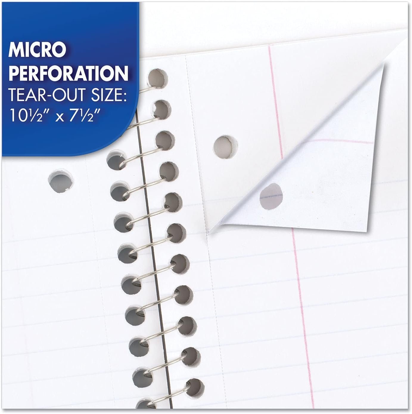 Mead Spiral Notebook, 6 Pack, 1 Subject - Image 4