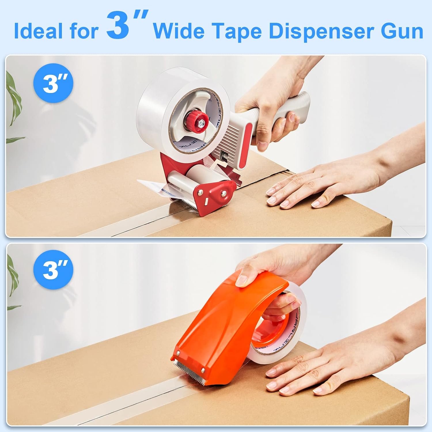 JARLINK Clear Packing Tape (12 Rolls) - Image 4