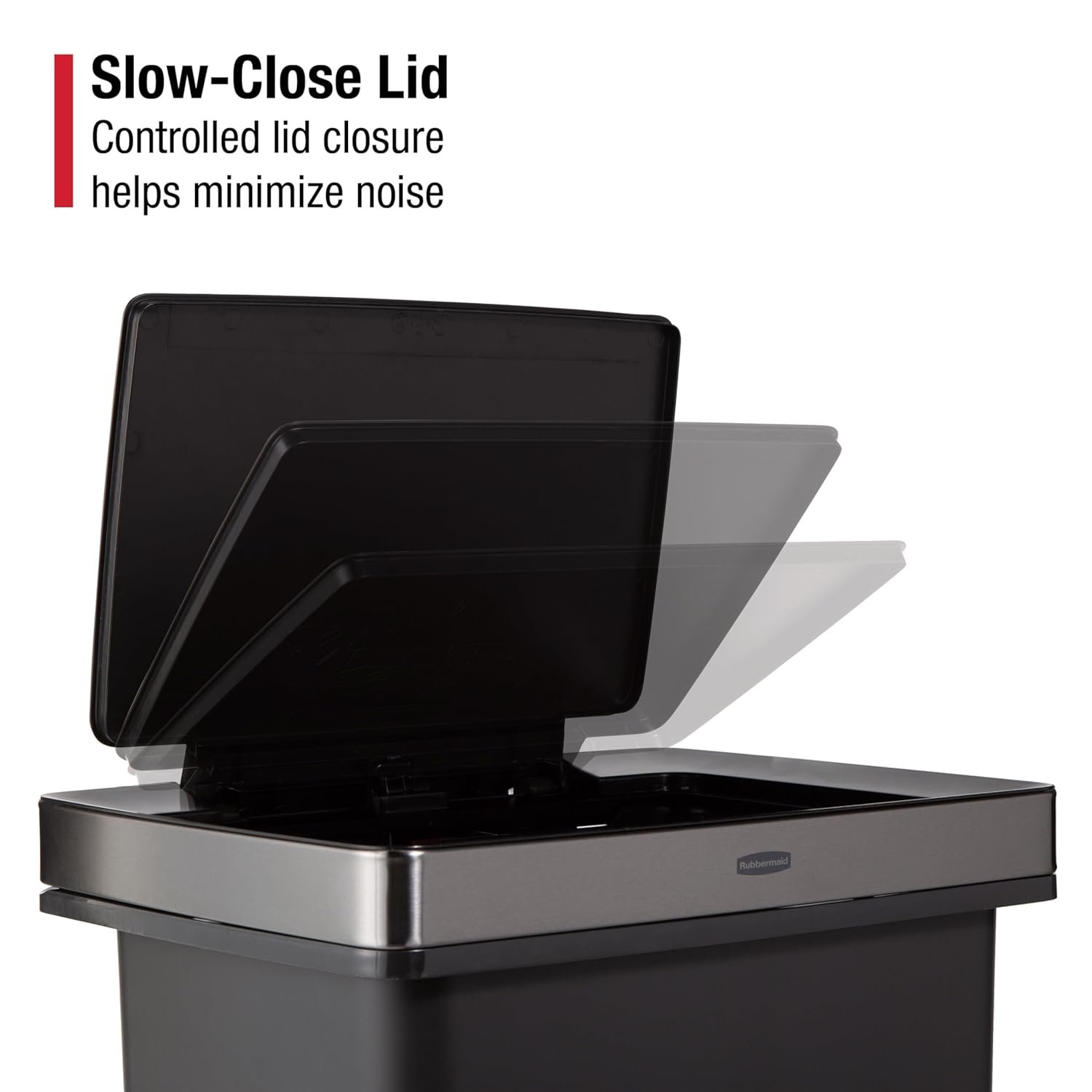 Rubbermaid Premier High-Capacity Step-On Trash Can, 19 Gallon - Image 3