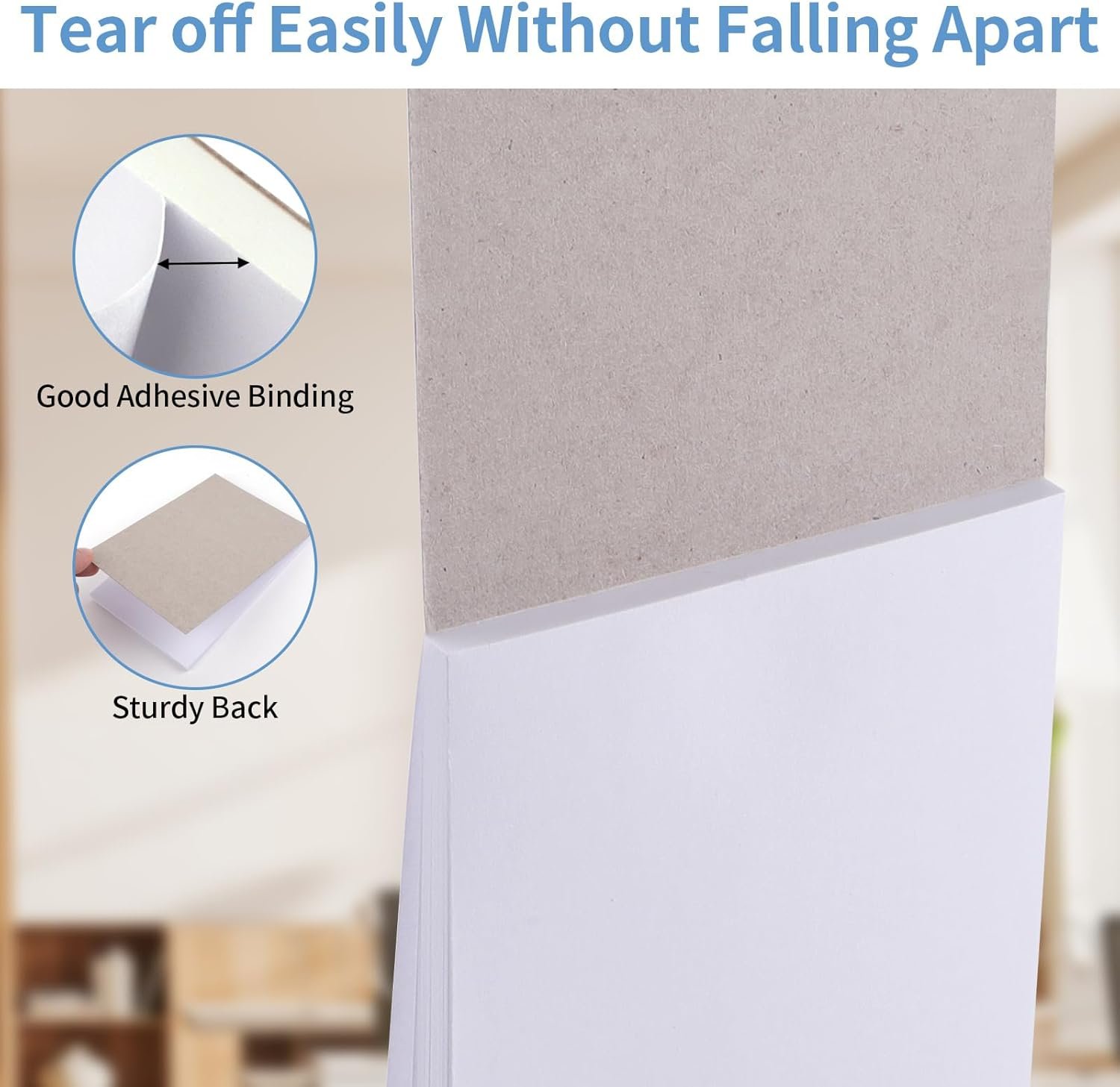 Note Pads 4x6 Inch, 6 Pack Blank Scratch Pads - Image 5