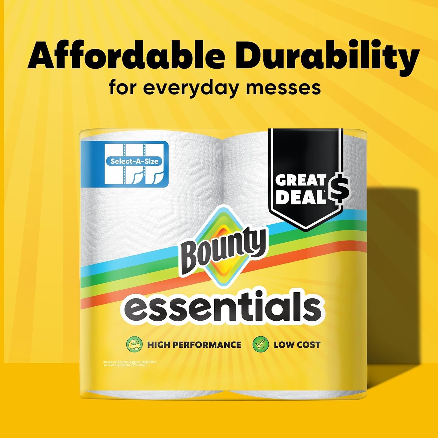 Bounty Essentials Select-A-Size Paper Towels - Image 5