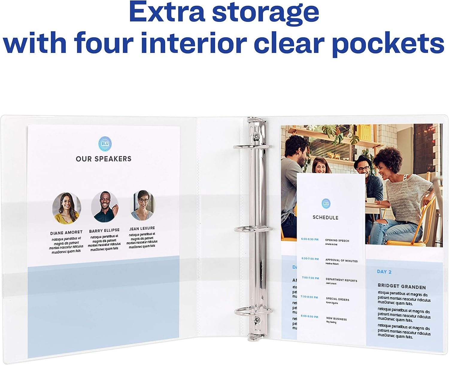 Avery Economy View 3 Ring Binders, Homeschool Supplies - Image 5