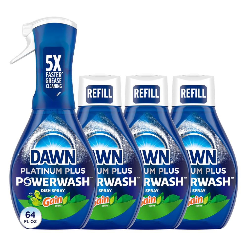 Dawn Powerwash Gain Original Dish Spray, Liquid Dish Soap