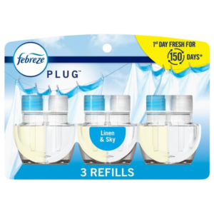 Febreze Plug In Air Freshener, Odor-Fighting Scented Oil Refill