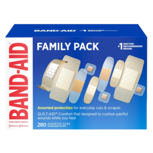 BAND-AID Brand Adhesive Bandages Family Variety Pack