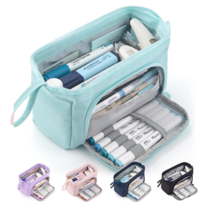 HVOMO Pencil Case Large Capacity Pencil Pouch Handheld