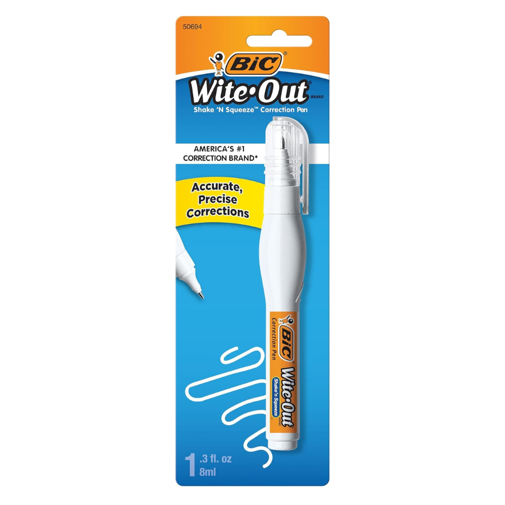 BIC Wite-Out Brand Shake 'n Squeeze Correction Pen