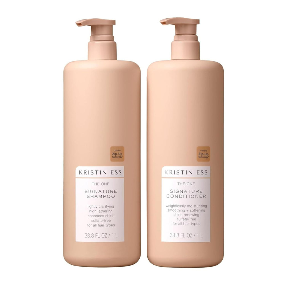 Kristin Ess Signature Shampoo and Conditioner Set with Pumps