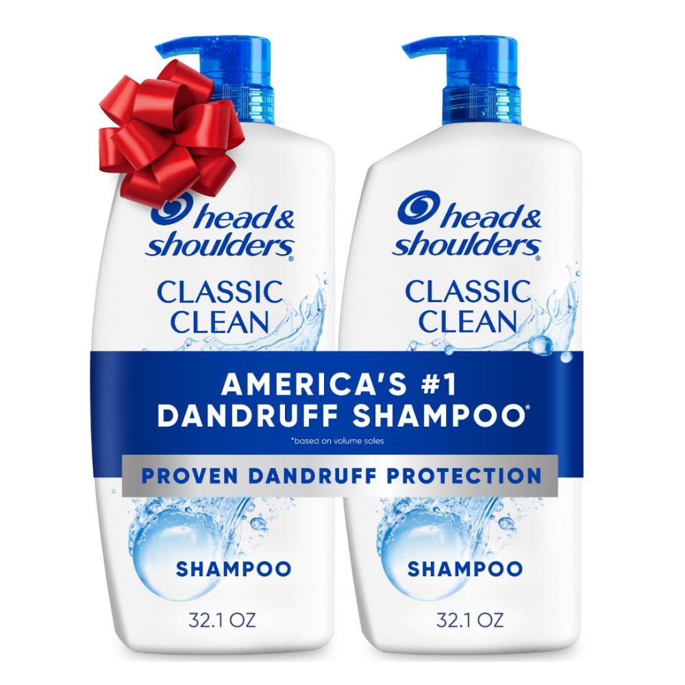 Head & Shoulders Anti-Dandruff Shampoo, Classic Clean Shampoo Twin Pack