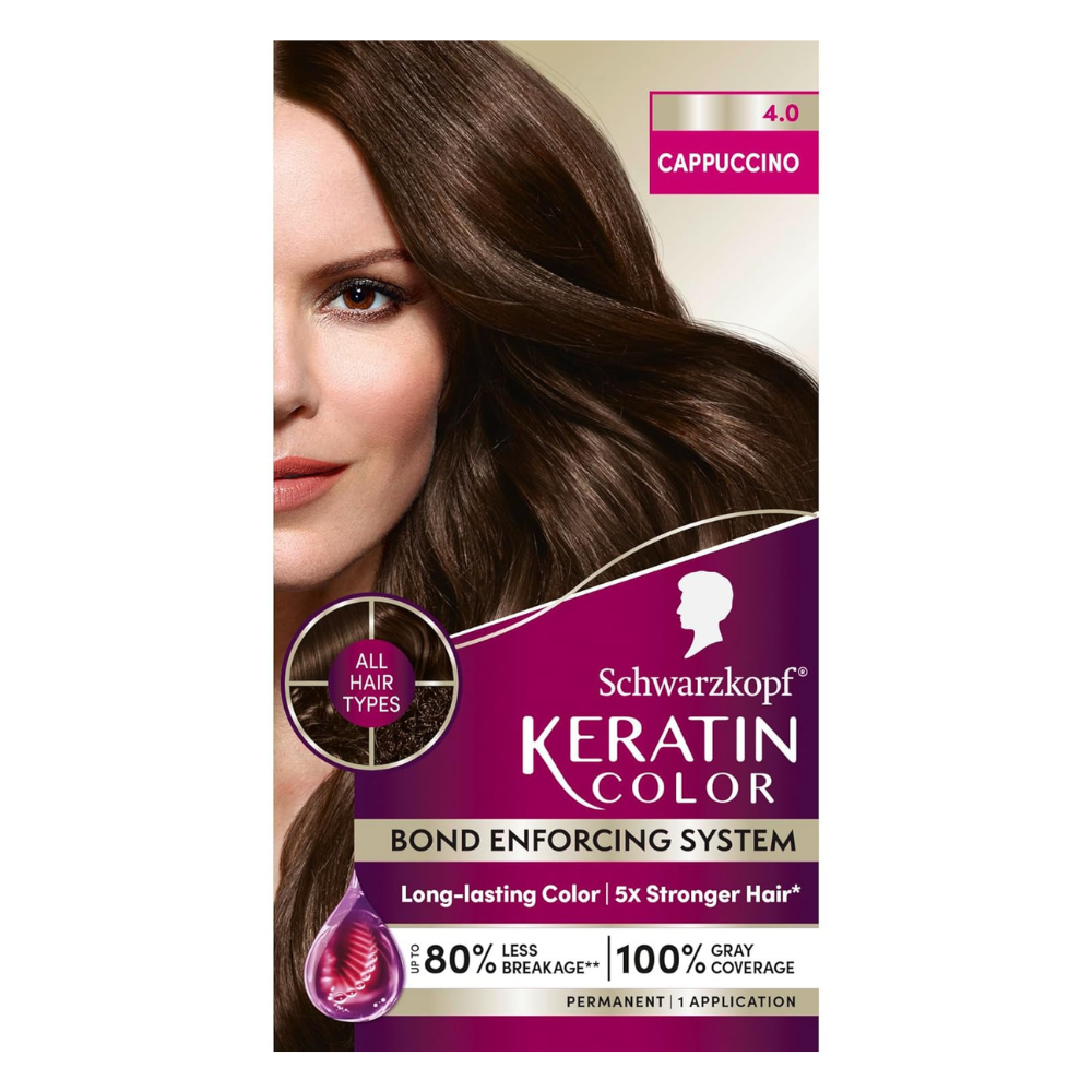 Schwarzkopf Keratin Permanent Hair Dye Cream