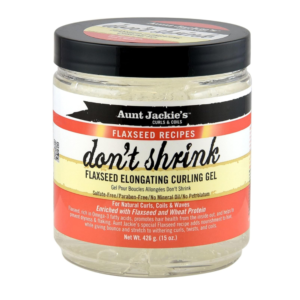 Aunt Jackie's Flaxseed Recipes Don't Shrink Elongating Hair Curling Gel