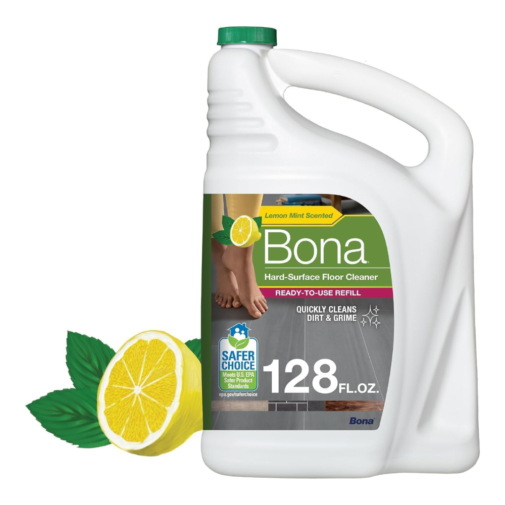 Bona Multi-Surface Floor Cleaner Refill - 128 fl oz - Lemon Mint