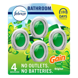 Febreze Bathroom Air Freshener, Odor-Fighting