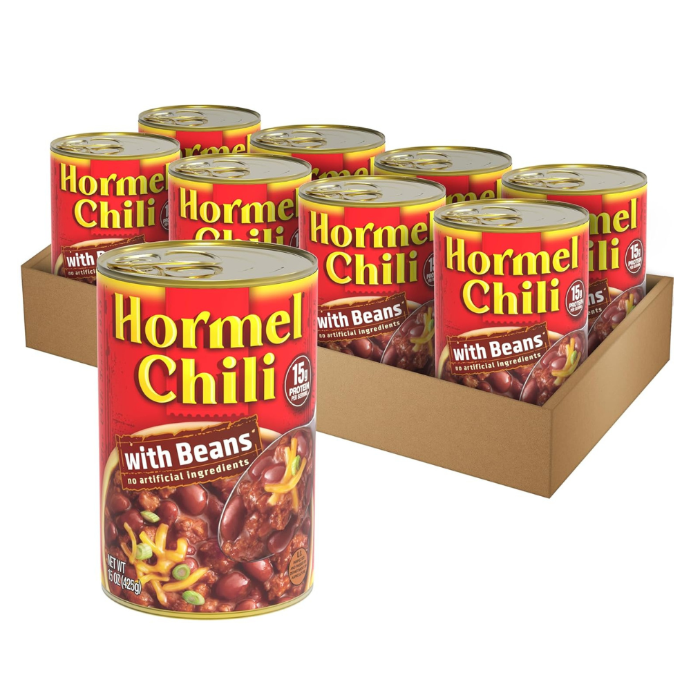 Hormel Chili With Beans 15 Oz (8 Pack)
