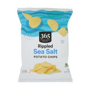 365 By Whole Foods Market, Potato Chips Rippled Sea Salt