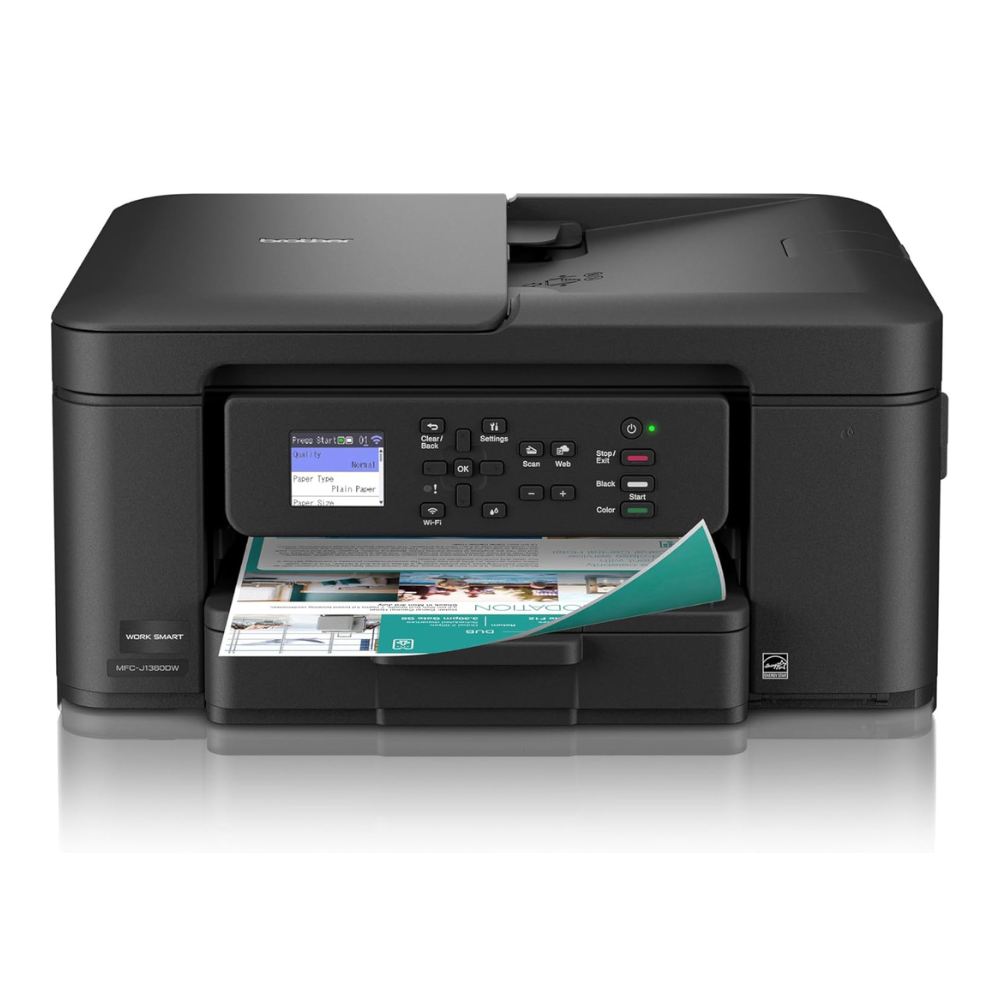 Brother Work Smart 1360 Wireless Color Inkjet All-in-One Printer