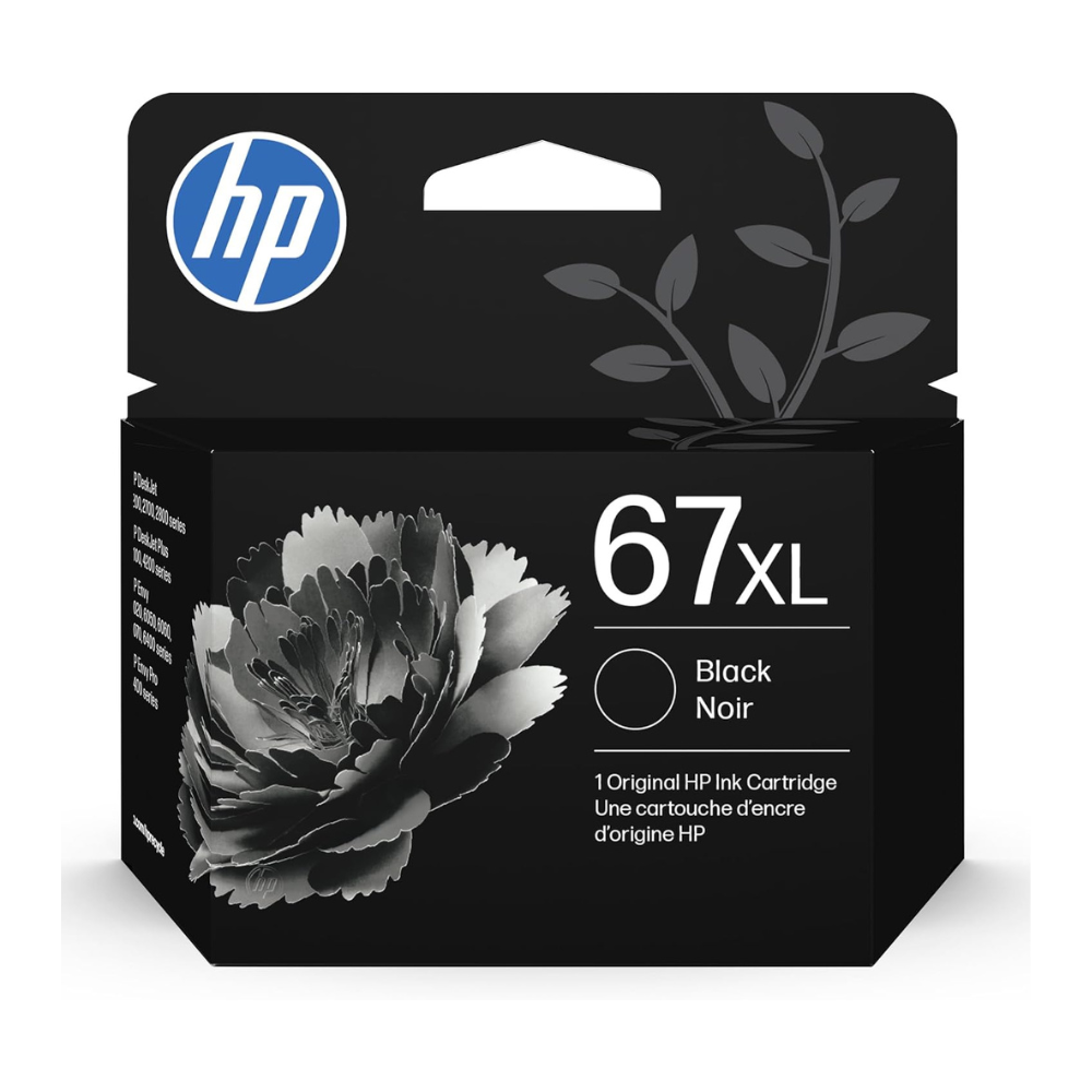 HP 67XL Black High-Yield Ink Cartridge