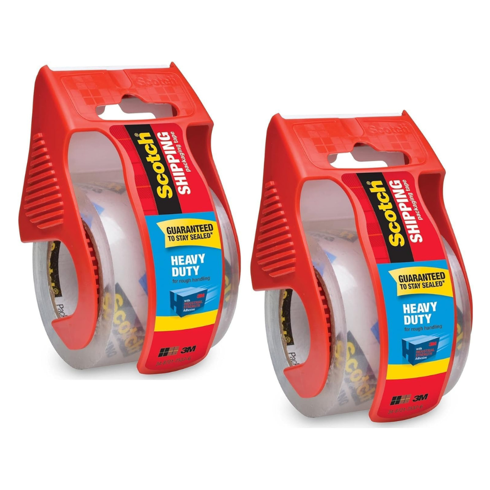 Scotch Heavy Duty Packaging Tape, 2 Inches x 800 Inches