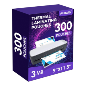 300 Pack Laminating Sheets, 3 Mil, 9 x 11.5