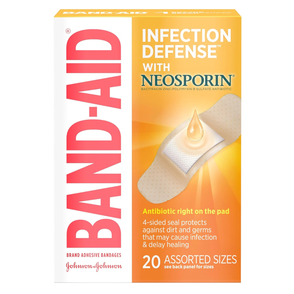Band-Aid Brand Adhesive Bandages Infection Defense