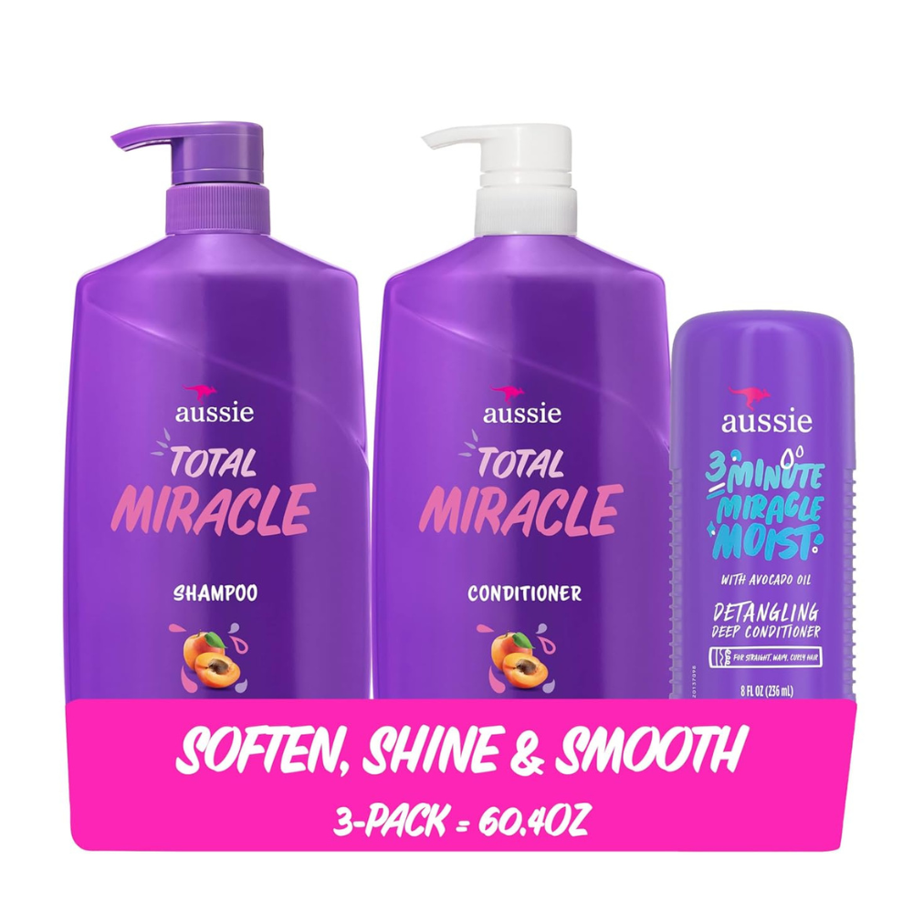 Aussie Total Miracle Hair Care Bundle: Shampoo