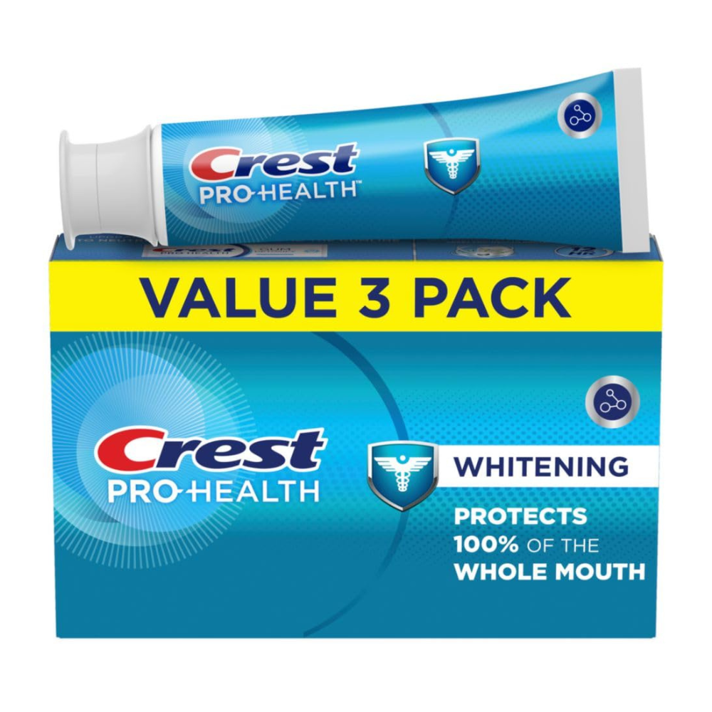 Crest Base Pro-Health Whitening Toothpaste (4.3oz) Triple Pack