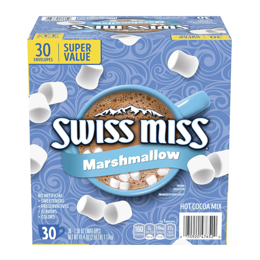 Swiss Miss Chocolate Hot Cocoa Mix With Marshmallows