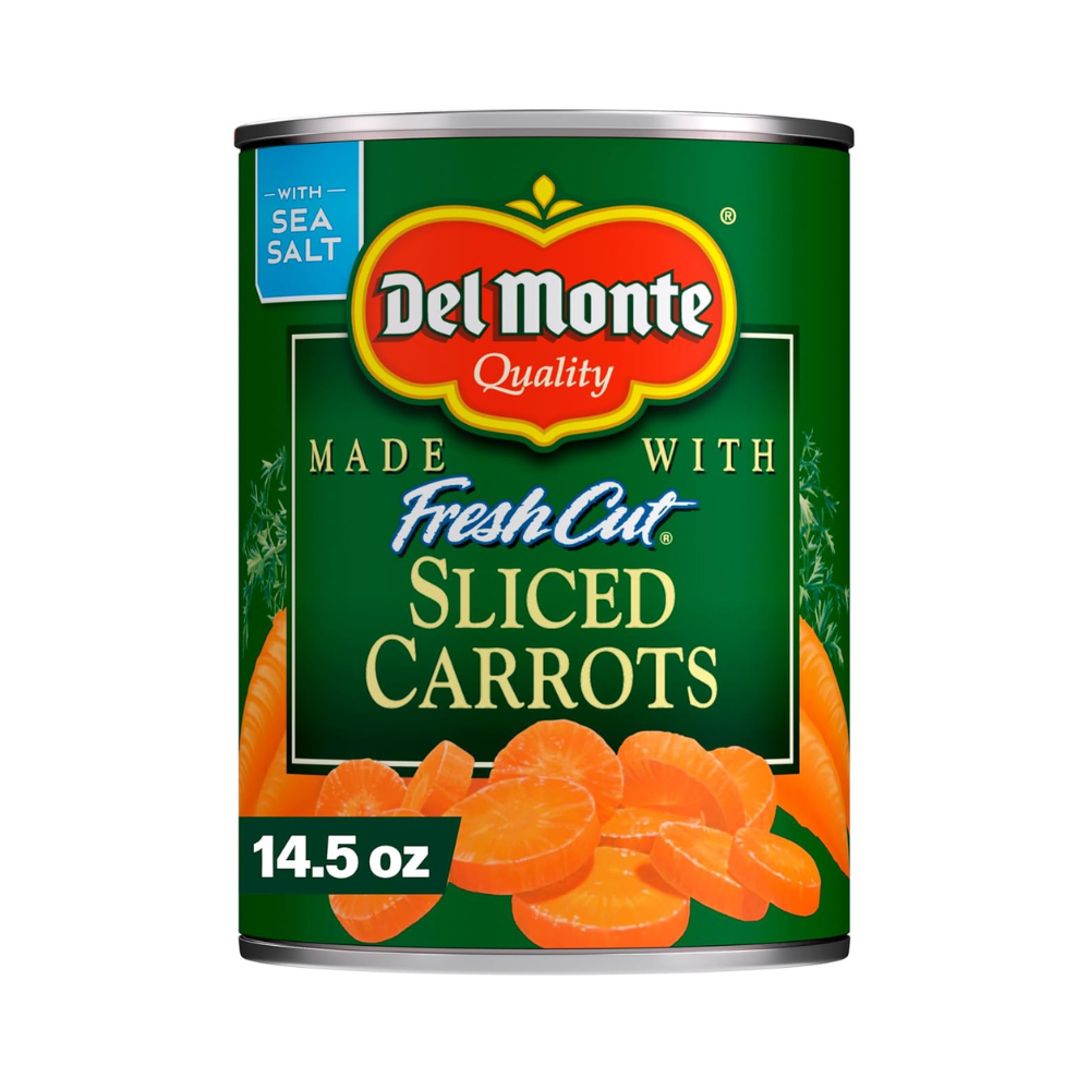 Del Monte Fresh Cut Sliced Carrots 14.5 oz. Can, Canned Vegetables