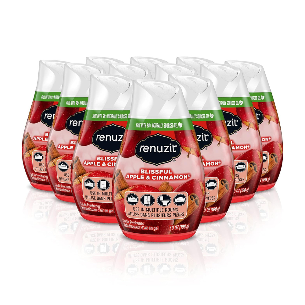 Renuzit - 1717587 Blissful Apple & Cinnamon Adjustable Gel Air Freshener