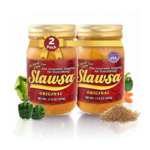 Slawsa Original Gourmet Topping 2-Pack – Relish for Burgers