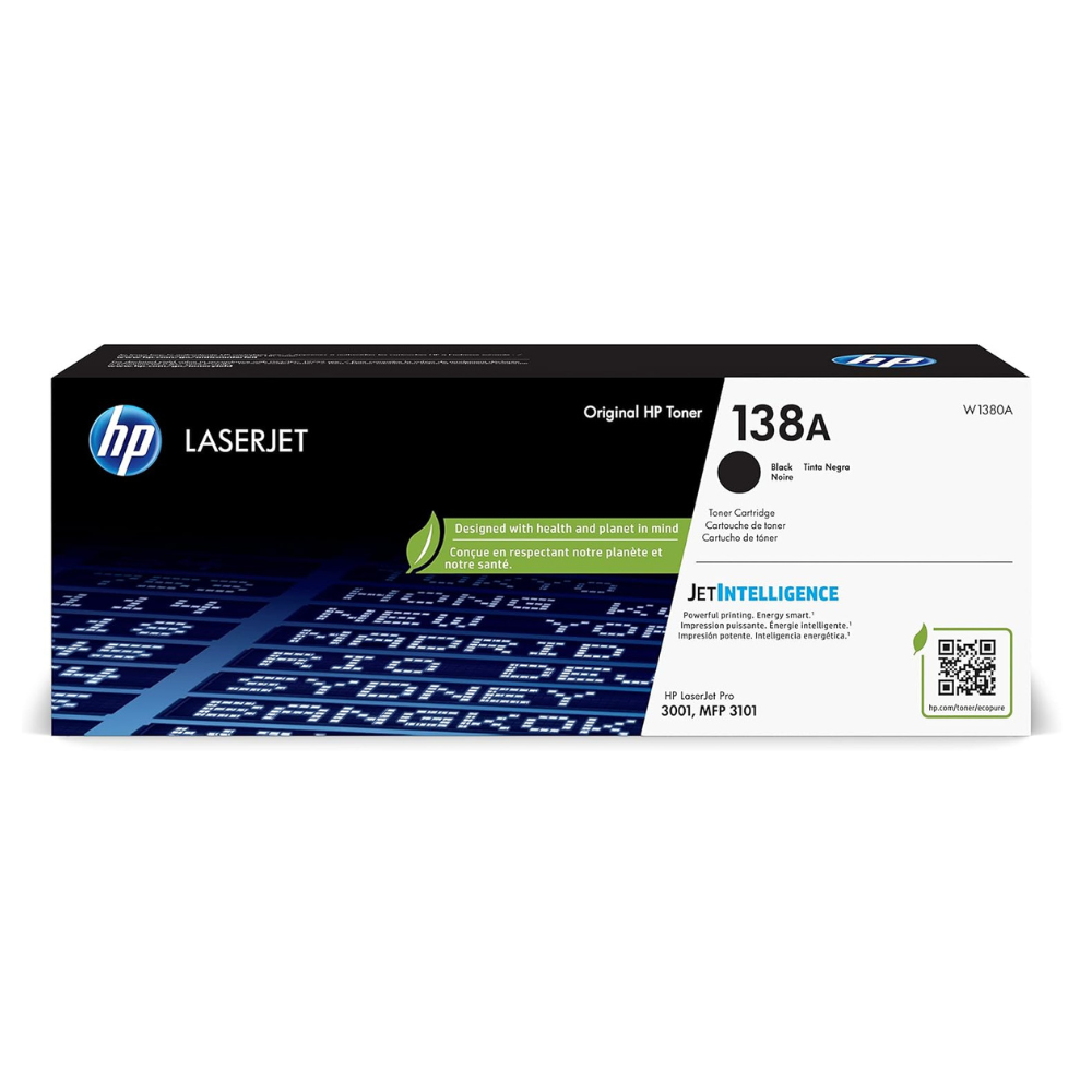 HP 138A Black Toner Cartridge | Works with HP Laserjet Pro 3001 Series