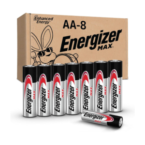 Energizer MAX AA Batteries (8 Pack), Double A Alkaline Batteries