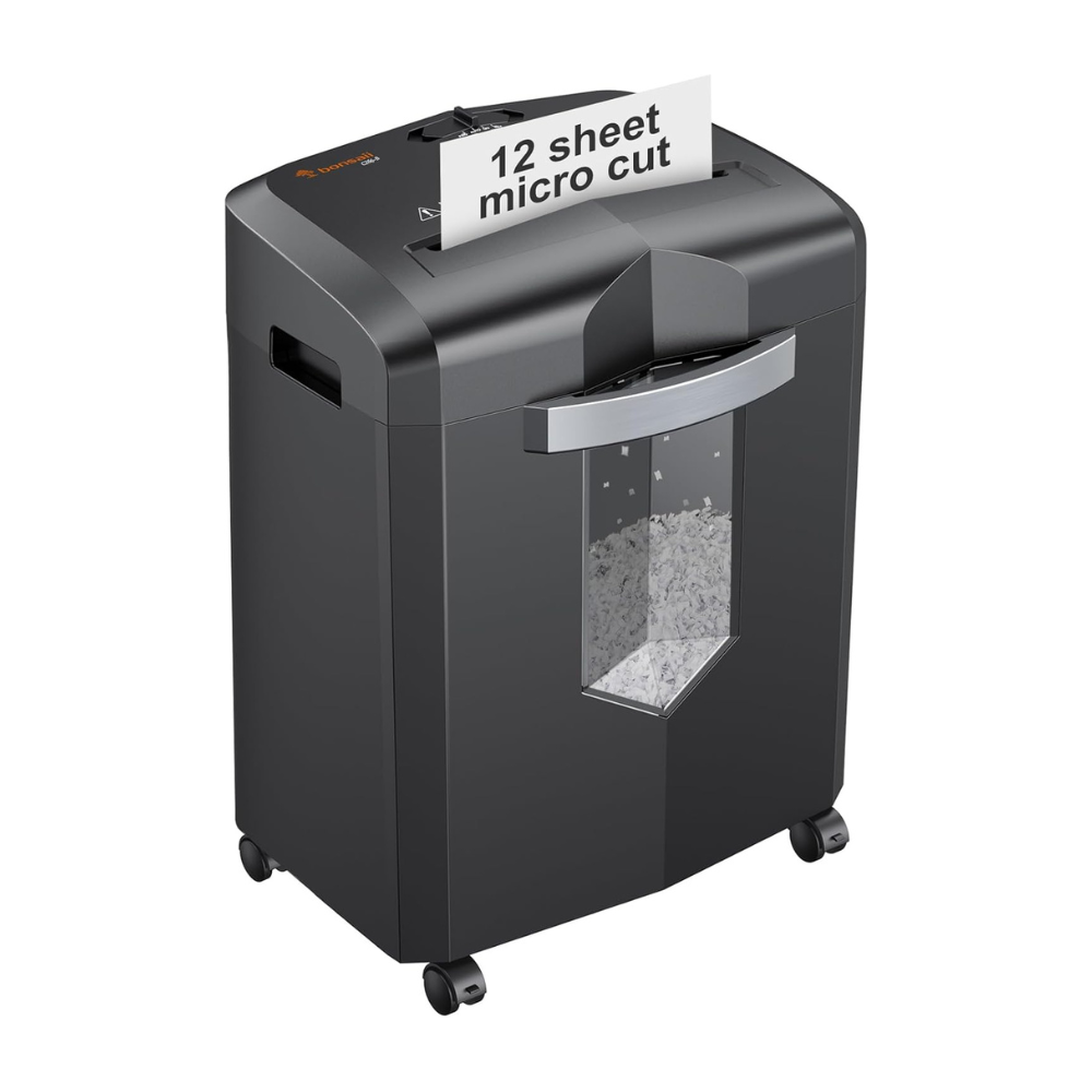 Bonsaii 12-Sheet Micro Cut Shredders for Home Office