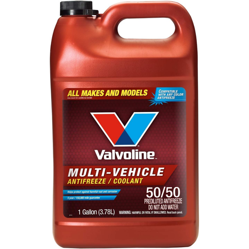 Valvoline Multi-Vehicle 50/50 Ready-to-Use Antifreeze Coolant 1 Gallon