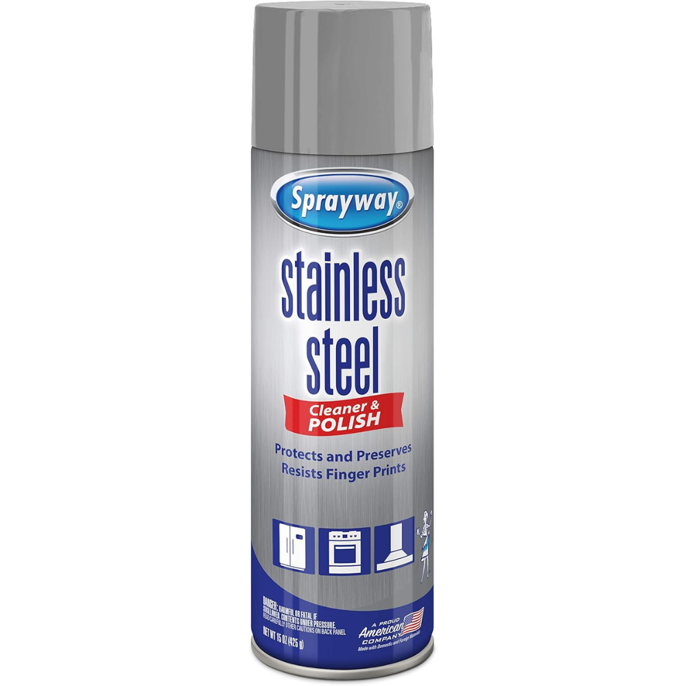 Sprayway Water-Based Stainless Steel Cleaner (15 oz)