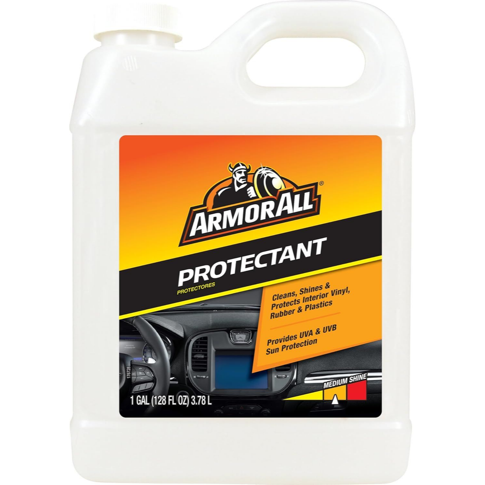Armor All Car Protectant Refill by Armor All, Car Interior Cleaner with UV Protection, 1 Gal Each, White, 128 Fl Oz (Pack of 1)