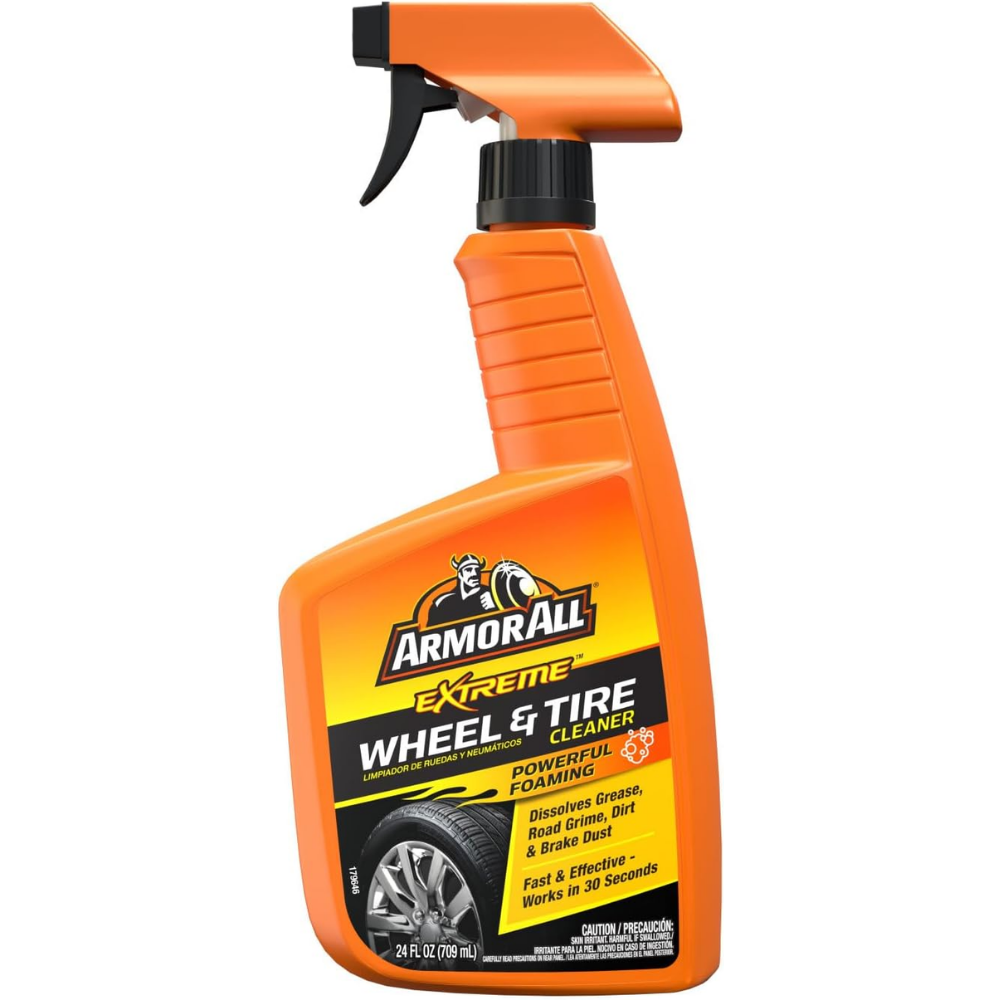 Armor All Extreme Wheel and Tire Cleaner , Car Wheel Cleaner Spray, 24 Fl Oz