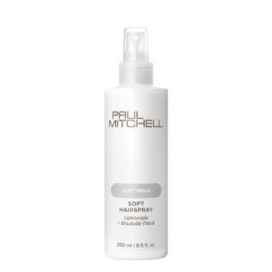 Paul Mitchell Soft Hairspray, Lightweight, Soft Hold + Brushable Finish, For All Hair Types