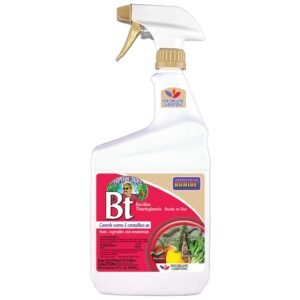 Bonide 8066 Captain Jack's Bacillus Thuringiensis BT Organic Worm & Caterpillar Control, 32 oz