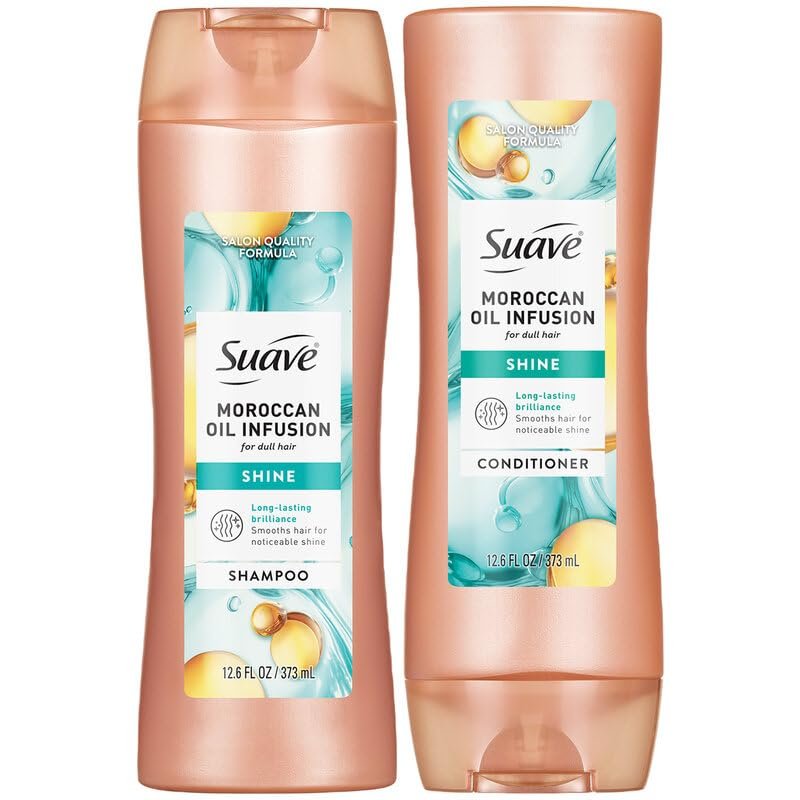 Suave Shampoo Conditioner Moroccan Infusion
