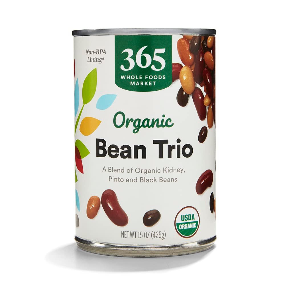 365 by Whole Foods Market, Organic Bean Trio, Kidney, 15 oz