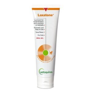 Vetoquinol Laxatone Oral Hairball Lubricant Gel Tuna-Flavored - 4.25oz
