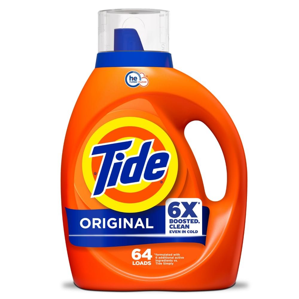 Tide Laundry Detergent, Original Scent, 80 fl oz