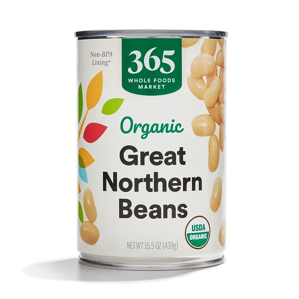 365 by Whole Foods Market, Organic Great Northern Beans, 15.5 oz