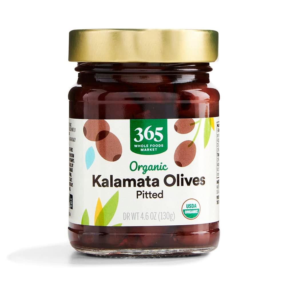 Organic Pitted Kalamata Olives, 4.6 oz