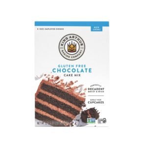 King Arthur Gluten Free Chocolate Cake Mix: Rich, Moist, Kosher, 22 oz