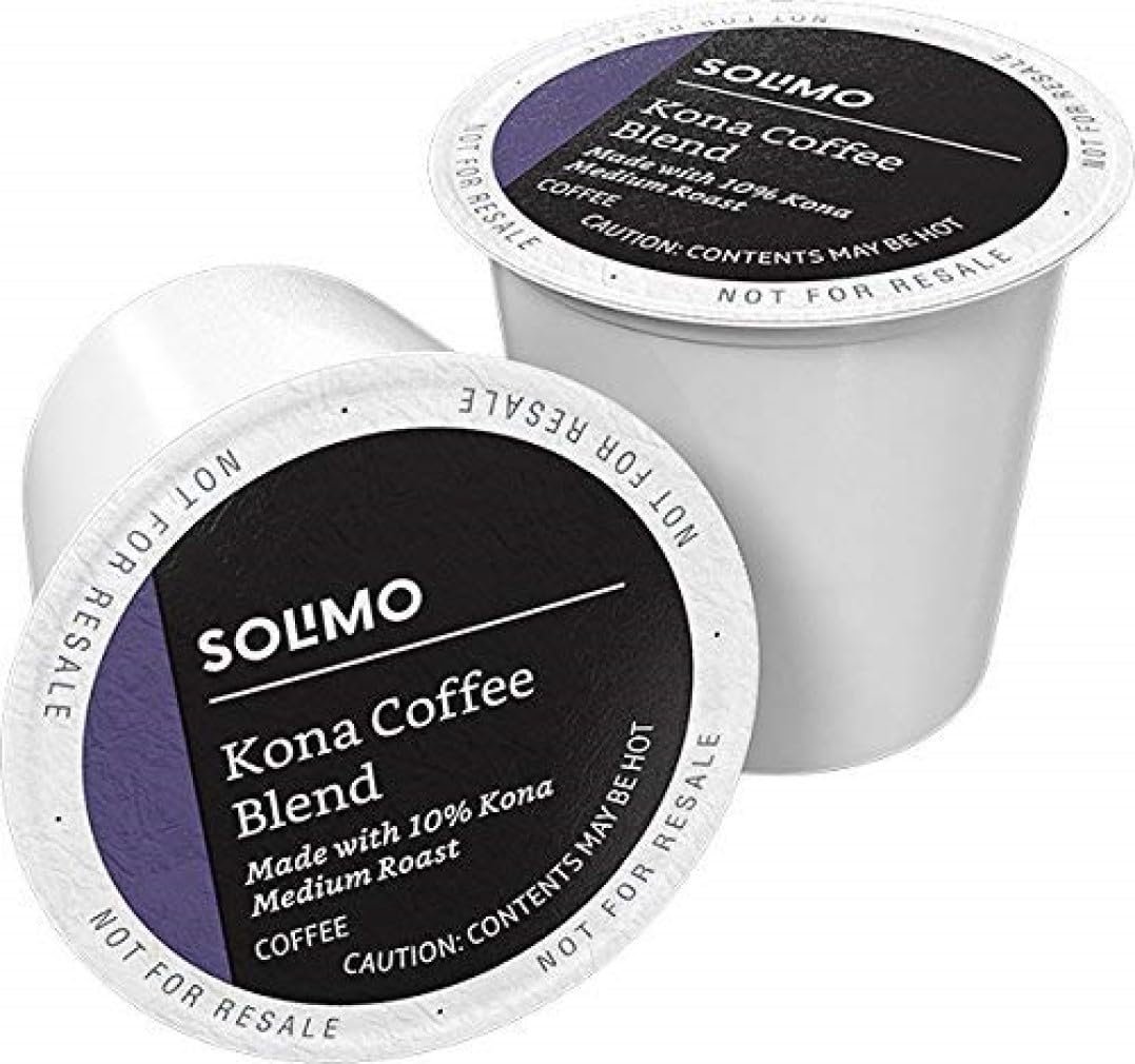 Medium Roast Coffee Pods, Kona Blend, 100 Ct