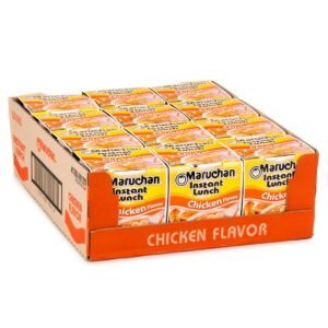 Maruchan Instant Lunch Ramen Noodles, Easy Meal Ready in 3 Minutes – 2.25 Oz, 12 Pack