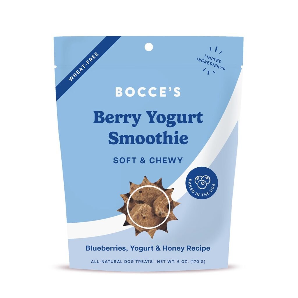 Wellness Berry Smoothie Wellness Treats, Wheat-Free Everyday Dog Treats, Made with Real Ingredients - 6 oz